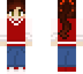 the iconic red vest