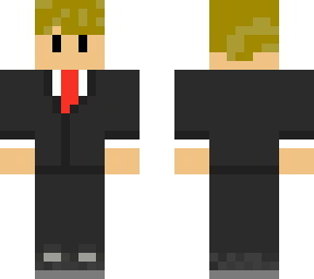 updated skin with a suit