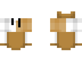 white and brown jacket ob