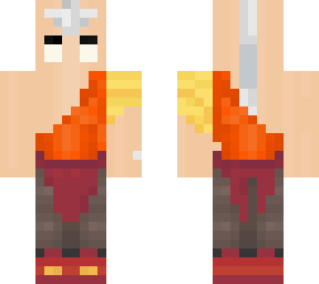 aang in avatar state