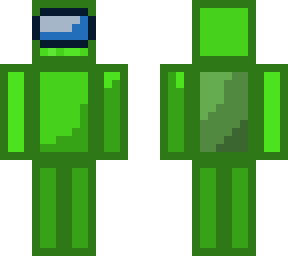 among us lime/light green