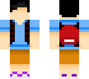basic skin w/ backpack 2