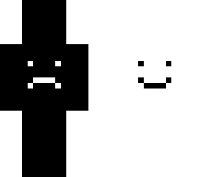 black & white