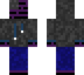 black and purple