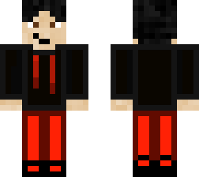 black and red boy