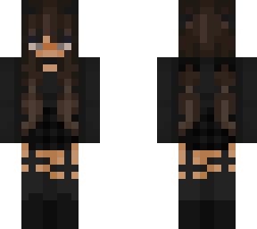black cat girl