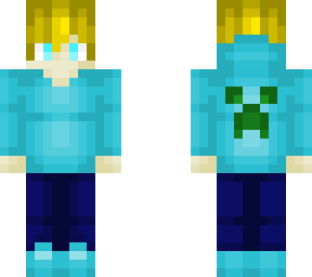 blond hoodie