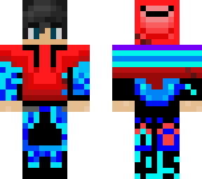 blue gamer boy