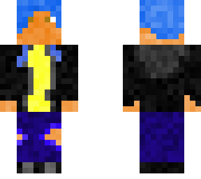 blue skin
