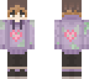 boy purple hoodie