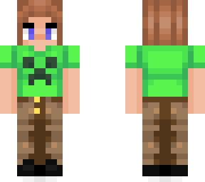 boy with creeper shirt