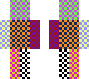 cheakered guy