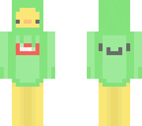 ducky in green (without outer layer)