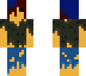 evil bluered hair