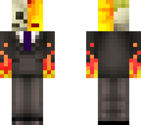 fire skull