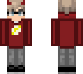 flash hoodie nerd boy v
