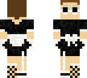 george in a maid custome