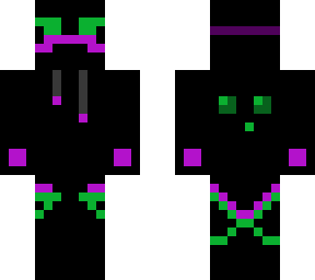 green and pink