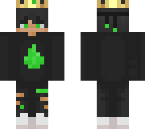 green boy with second face