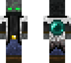 green eyed modified wither skeleton