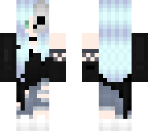 half skull face female