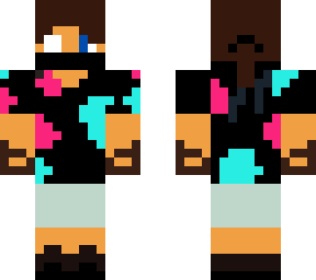 herosteve in a splatoon 2 octo expansion themed shirt