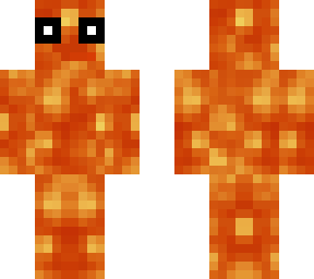 lava with eyes