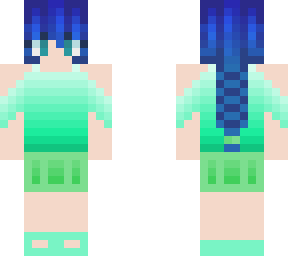 lucky's original outfit  just with a different skirt