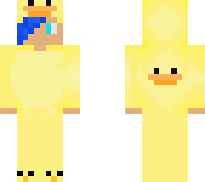 me ina duck onesie