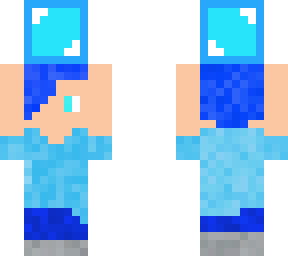 me with a diamond block