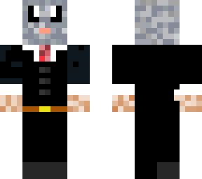 mouse with a suit