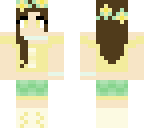 pastel yellow flower girl ~kawaii~