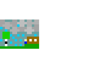 pixel art the steve's house