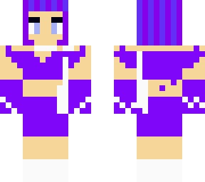 purple  wiggie