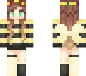 queen bee rainbow crown