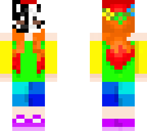 rainbow kitsune