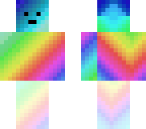 rainbow skin
