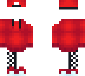 red and black outfit base