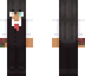redapple in a suit