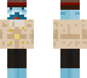 shark with trench coat