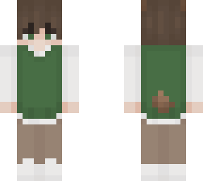 skin for fig! (with deer tail)
