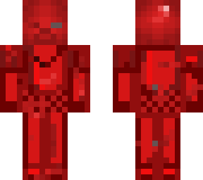 slightly hurt red elite guard (without helmet)