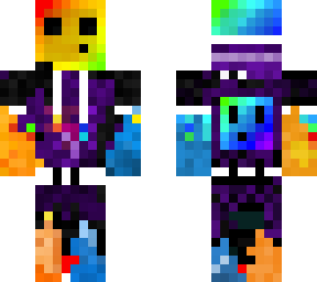 slime with ender and fire efects