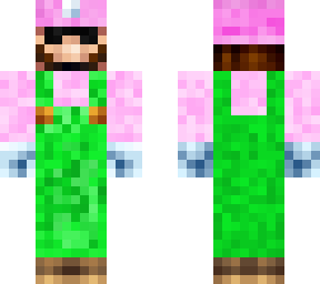 super mario with glasses
