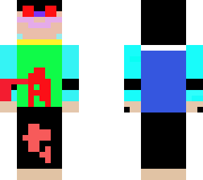 the bloody nightmare (a.k.a my minecraft skin)