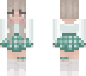 Pleated Skirt Minecraft Skins