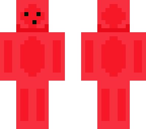 3d slime man (red)