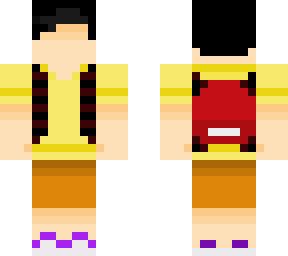 basic skin w/ backpack 3
