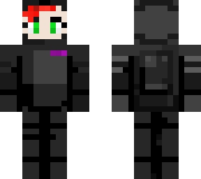 black astronaut suit