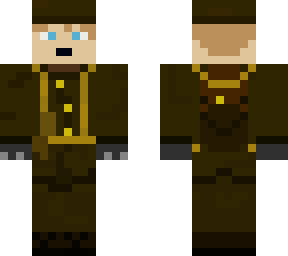 blonde boy soldier